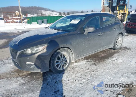 2016 Mazda Mazda3 I Touring из США, поврежденный, VIN JM1BM1L71G1289695